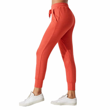 JIEJIN OEM Manufacturer Women Workout Sweatpants Breathable Joggers Women Fitted Jogger Pants